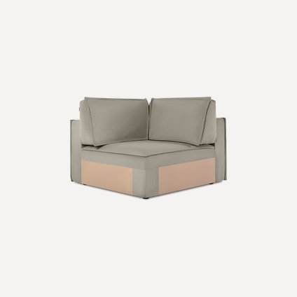 Угловое кресло Этен Vertical Beige
