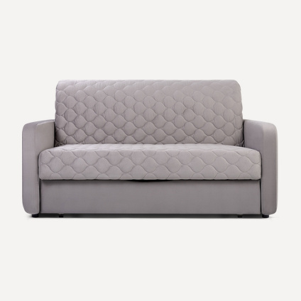 Диван прямой Вероли Velvet Light Grey