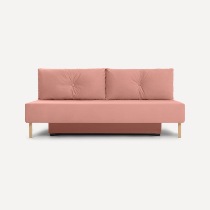 Диван прямой Берг Velvet Pink