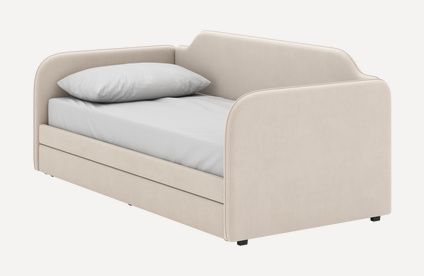 Кровать выдвижная детская Велди 90 Velvet Light