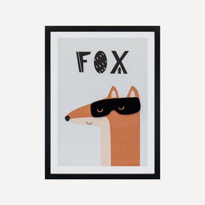 Постер детский Хироу Fox