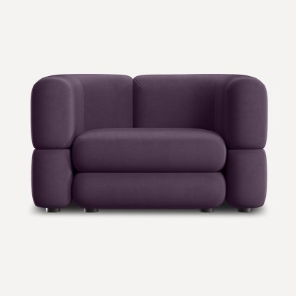 Кресло Brera Velour Plum