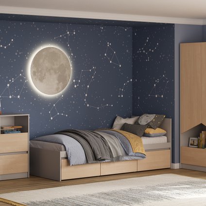 Модульная детская Пенни-3 Latte Plywood