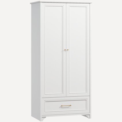 Распашной шкаф Монтео-2 White распродажа