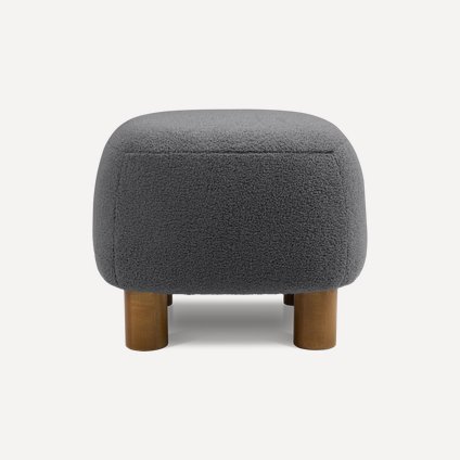 Пуф Лонди Мех Графитовый