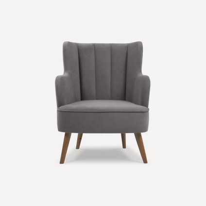 Кресло Ларни Velvet Grey
