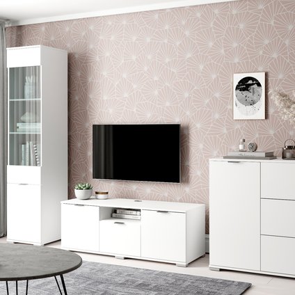 Модульная гостиная Стелла-1 Белый