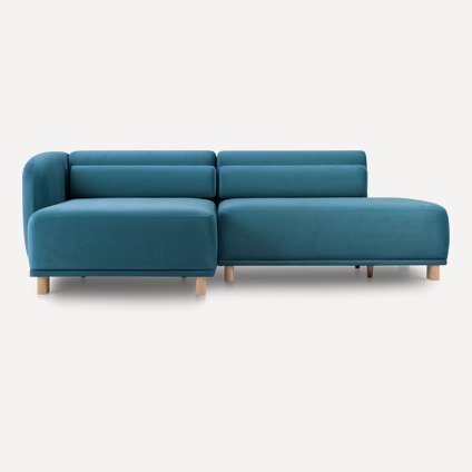 Диван угловой Вайвел Barhat Blue