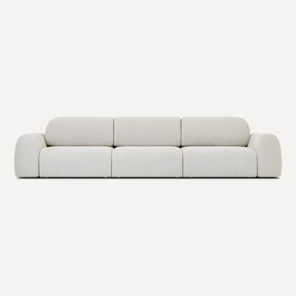 Диван прямой Лилт-2 Bucle White
