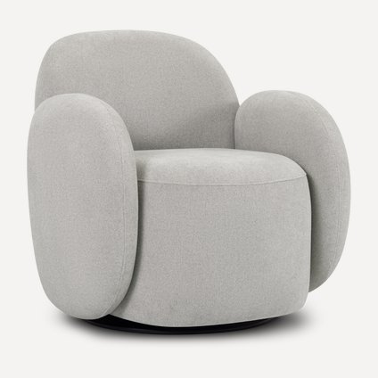 Кресло поворотное Теоп Bucle Beige