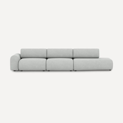 Диван модульный Маиль-2 Textile Silver
