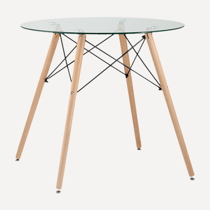 Кухонный стол Эймс-80 Glass