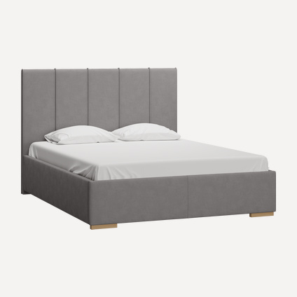 Кровать Шерона 160 Velvet Grey