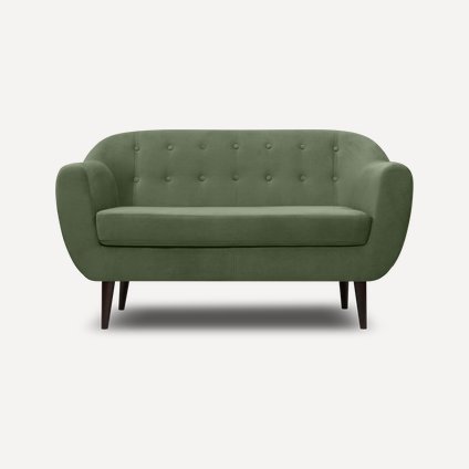Диван прямой Роттердам Velvet Green