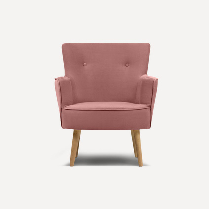 Кресло Чарли Velvet Pink