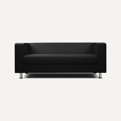 Диван прямой Эрвин-3 Black