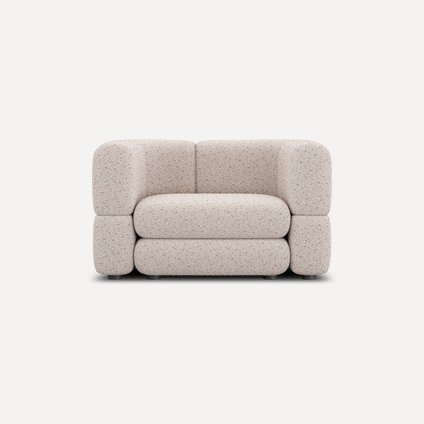 Кресло Брера Букле Кремовый