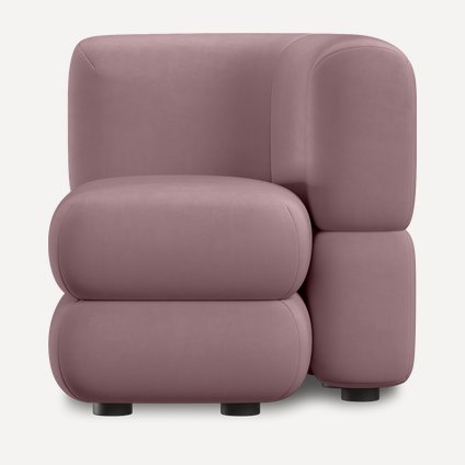 Кресло Brera-12 Velour Lilac