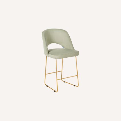 Стул полубарный Ларс-5 Velvet Mint