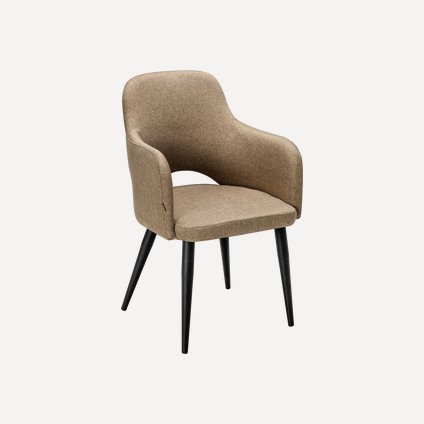 Стул Лэджер Arm-3 Textile Beige