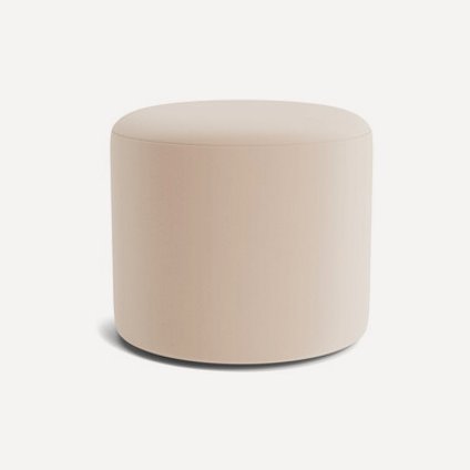Пуф Кофи-2 Велюр Молочный