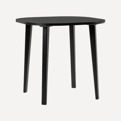 Кухонный стол Бернет 80x80 Дуб Черный