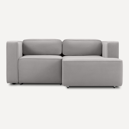 Диван угловой Аронт Мини Velvet Smoke