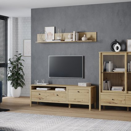 Модульная гостиная Хельга-2 Дуб Артизан