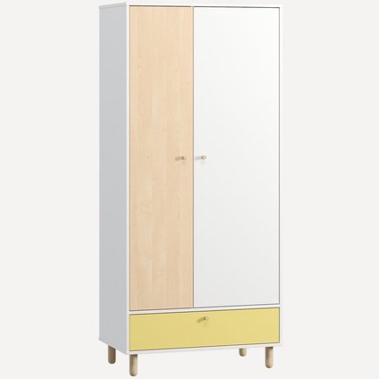 Распашной шкаф Дикинс-2 Mustard Plywood распродажа