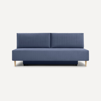 Диван прямой Лачи Velvet Navy Blue