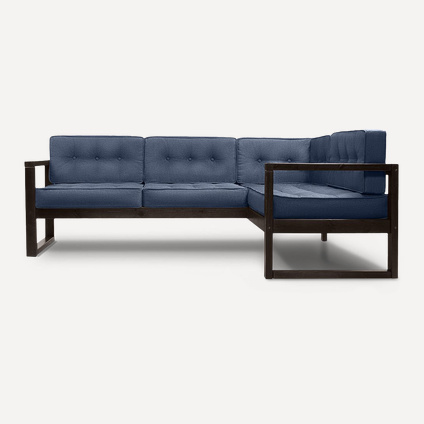 Диван угловой Астер Textile Blue