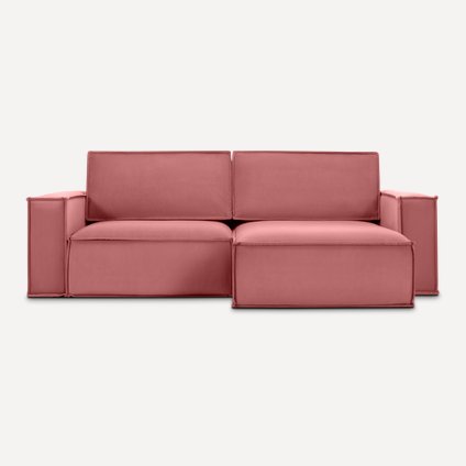 Диван угловой Эби-1 Velvet Coral