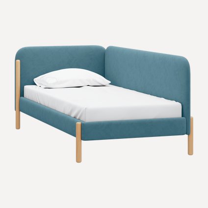 Кровать Кейси 120 Велюр Мятный