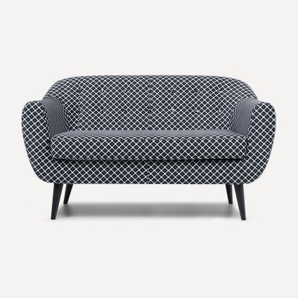 Диван прямой Роттердам Chess Black