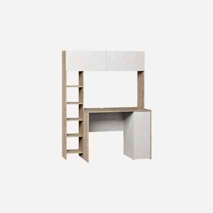 Компьютерный стол Комфорт-3 Дуб Крафт Серый