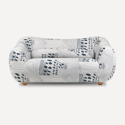 Диван прямой Тут Рядом Дом Серо-графитовый