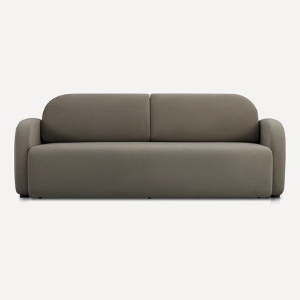 Диван прямой Клаймар Велюр Серо-зеленый