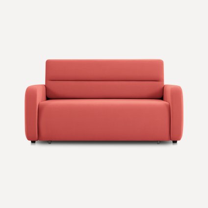 Диван прямой Лесли Velvet Red