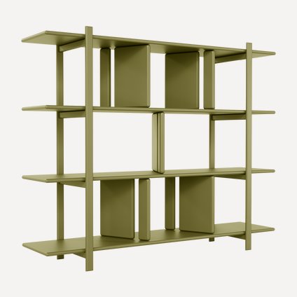 Стеллаж Я не пустой 160x130 Оливковый