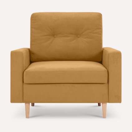 Кресло-кровать Динс Мини Velvet Yellow