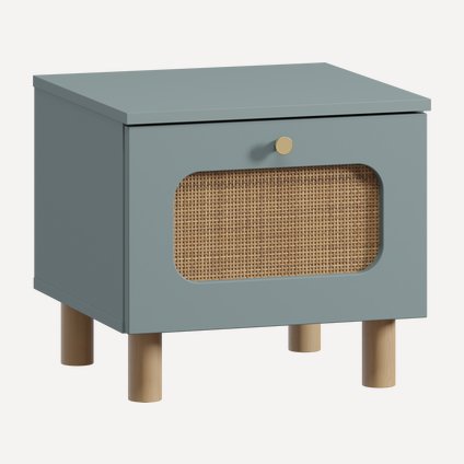 Тумба прикроватная Линдо-1 Greenish