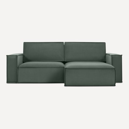 Диван угловой Эби-1 Velvet Olive распродажа