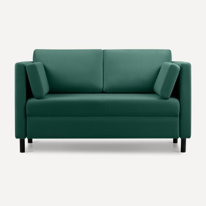 Диван прямой Кела Мини Velvet Emerald