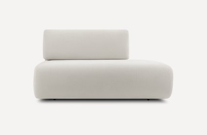 Диван прямой Маиль-1РП Bucle White