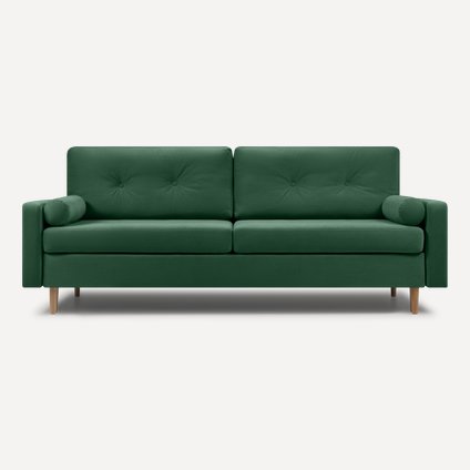 Диван прямой Динс Velvet Emerald