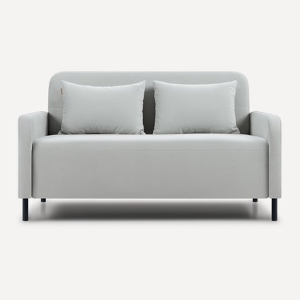 Диван түзу Филс-Мини 140 Velvet Silver