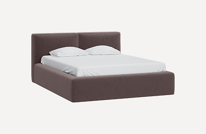 Кровать Фостер 160 Velvet Stone распродажа