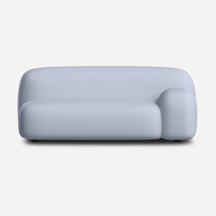 Диван прямой Риббл-1 Bucle Lilac