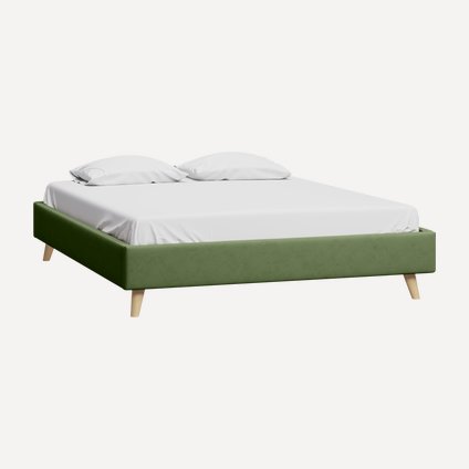 Кровать Бран-1 160 Velvet Olive