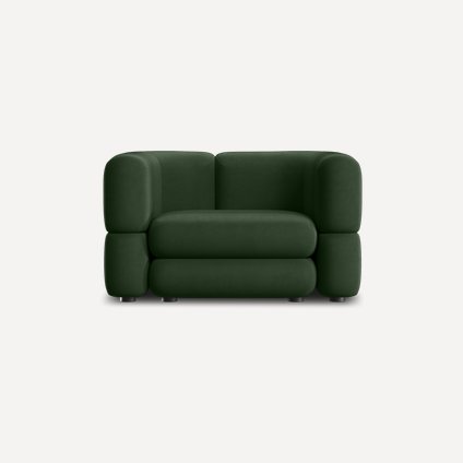 Кресло Брера Велюр Зеленый